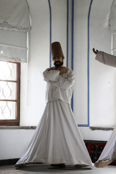 Whirling dervish at Konya