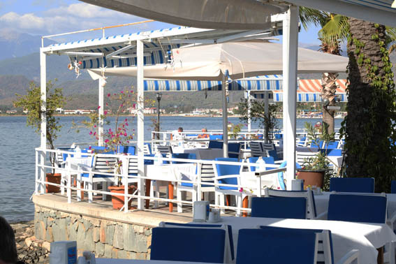 Restaurant on Fethiye harbour