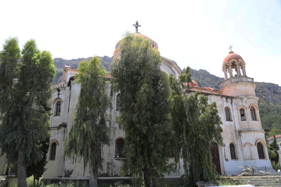 Old church dedicated to St George on the island of Meis