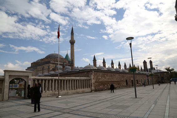 Mevlana museum in Konya, Rumi's resting place