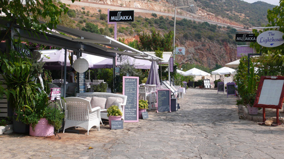 Restaurant in Kalkan on the harbourfront